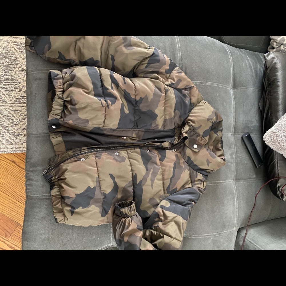Zara camo jacket